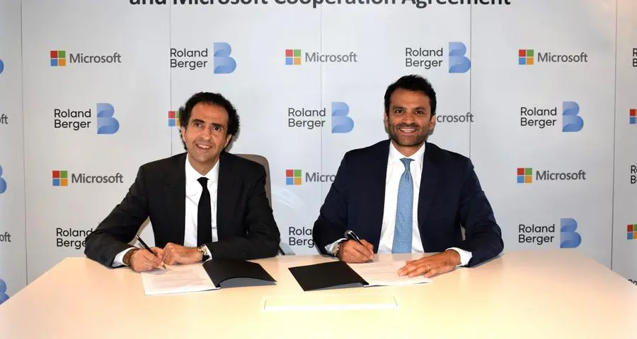 Roland Berger Middle East announces cooperation with Microsoft UAE to provide customers an unparalleled end-to-end AI capabilities