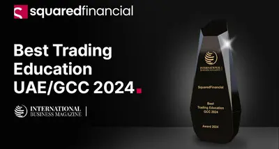 SquaredFinancial wins the Best Trading Education UAE/GCC 2024 Award