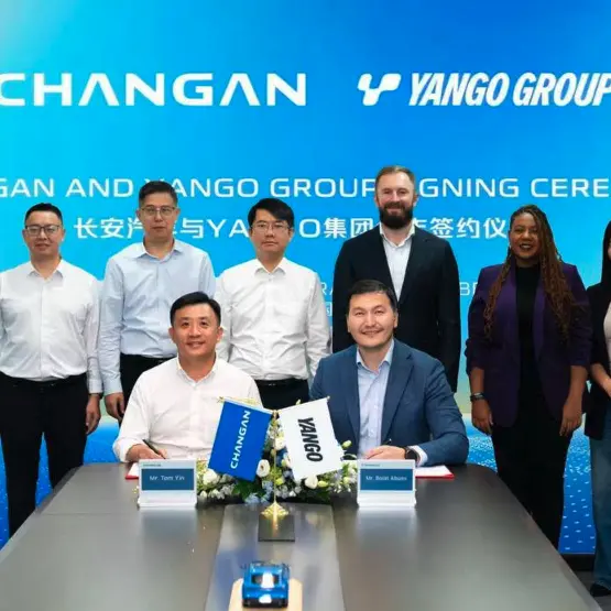 Changan Automobile and Yango Group forge a strategic partnership to drive smart mobility across Africa and the Middle East.