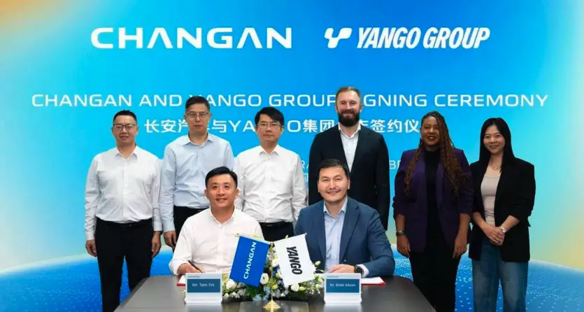 Changan Automobile and Yango Group forge a strategic partnership to drive smart mobility across Africa and the Middle East.