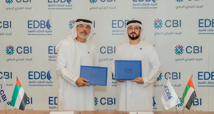 Emirates Development Bank and Commercial Bank International empower SMEs through credit guarantee partnership