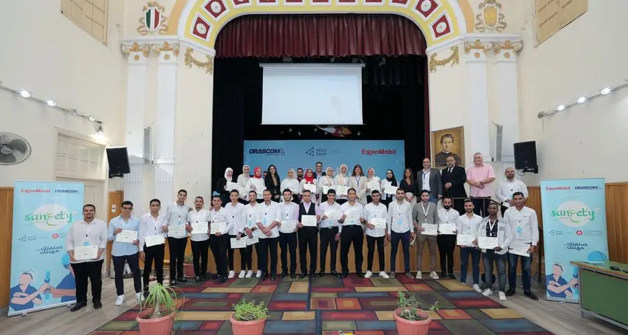 INJAZ Egypt, ExxonMobil Egypt, and Orascom Construction celebrate success with 43 graduates in 'San3ety 2023' sixth edition