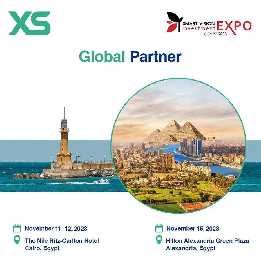 XS.com joins as global partner for the Smart Vision Investment Expo in Egypt