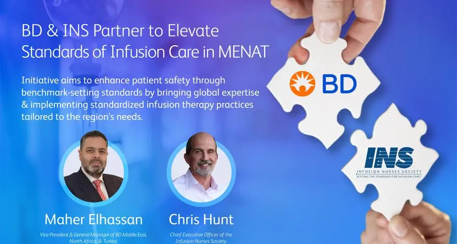 BD and INS partner to elevate standards of infusion care in MENAT