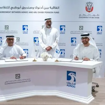 ADNOC and Abu Dhabi Pension Fund sign agreement to increase pensionable salary of ADNOC's UAE national employees