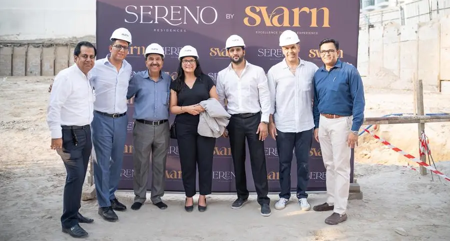 Svarn Development announces sellout of Sereno Residences; Breaks ground at JVC