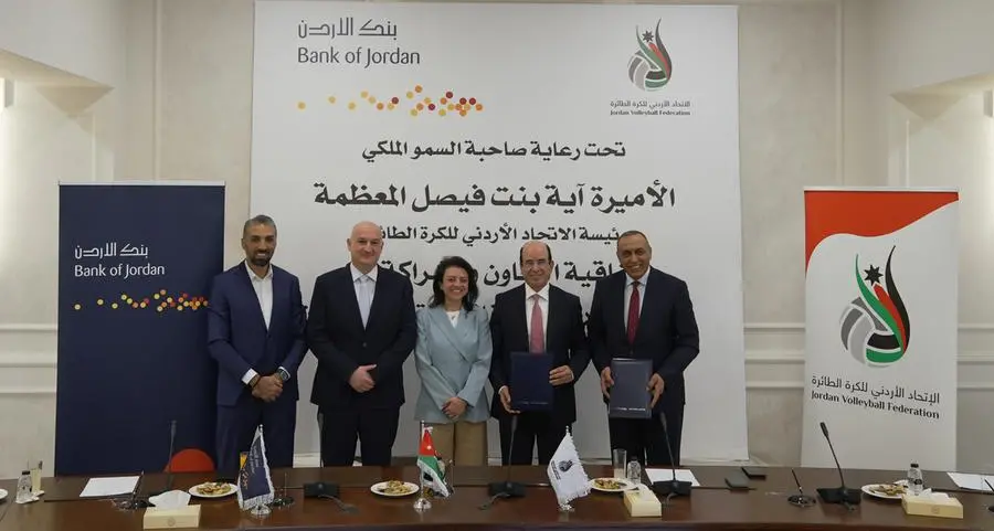 Bank of Jordan signs strategic partnership with the Jordan Volleyball Federation