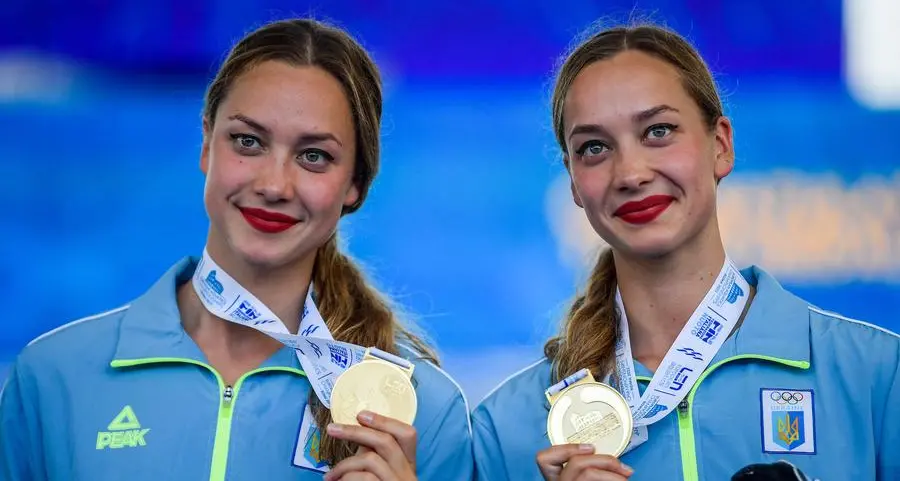 Ukraine twins smiling through bombs to go for Olympic gold