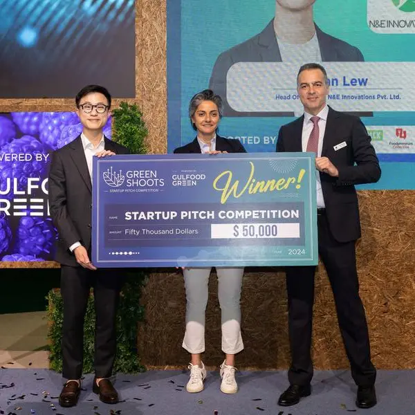 Green start-up scoops huge prize at Gulfood Green