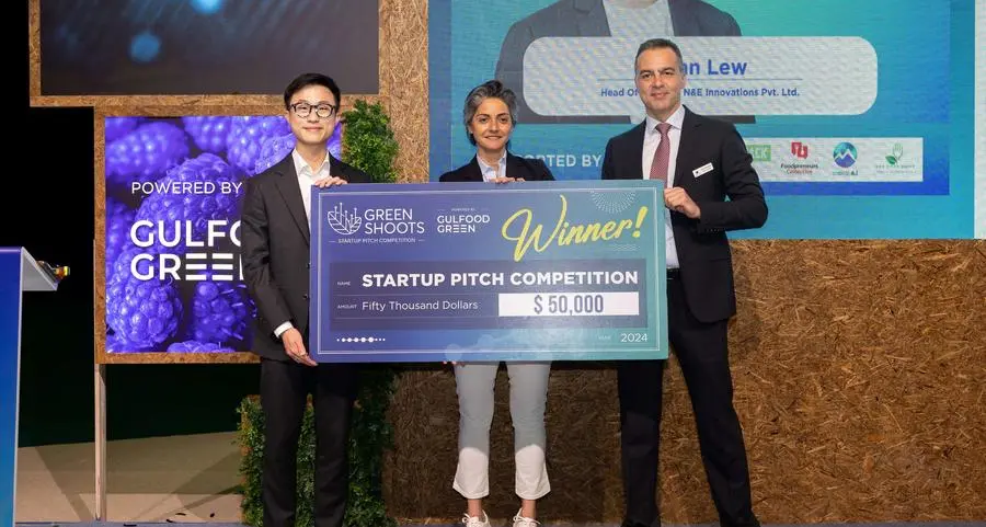 Green start-up scoops huge prize at Gulfood Green