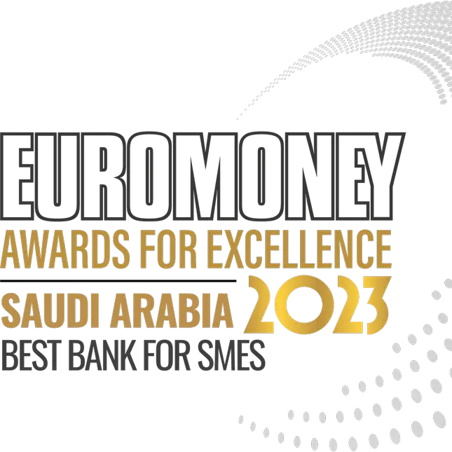 Saudi Awwal Bank receives \"Best Bank for Small and Medium Enterprises in the Kingdom” award