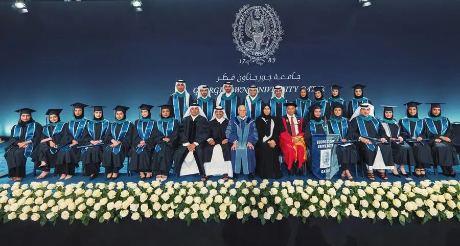 Qatari adventurer Sheikh Moe Al Thani urges Georgetown Qatar graduates to choose purpose and resilience