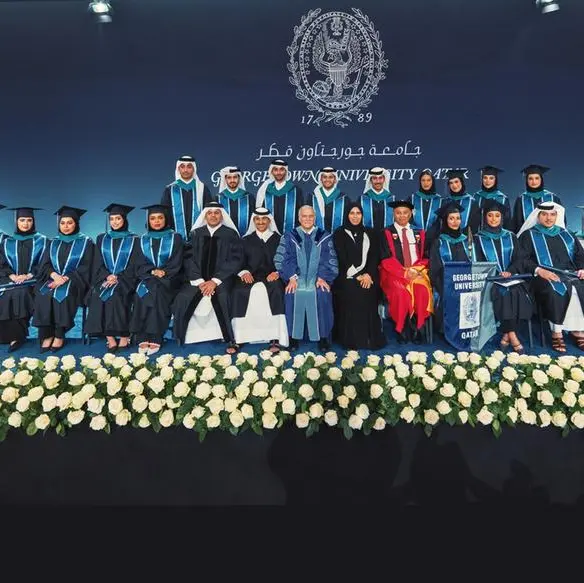 Qatari adventurer Sheikh Moe Al Thani urges Georgetown Qatar graduates to choose purpose and resilience