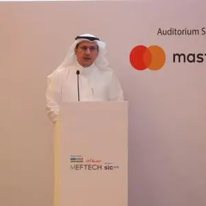 H.E. Dr. Ahmed bin Abdulkarim Alkholifey, Governor of SAMA opens MEFTECH in Riyadh