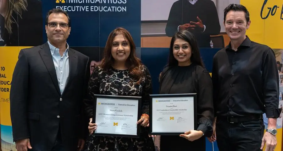 Michigan Ross announces winners of its GCC Women’s Empowerment and Leadership in Sustainability Scholarships