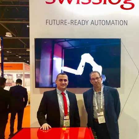 Swisslog delivers its latest robot-based warehouse system in retail and e-commerce for Axiom Telecom in the UAE