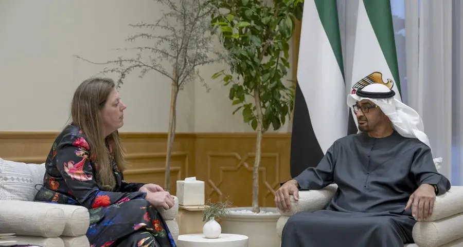 UAE President, World Central Kitchen CEO discuss boosting humanitarian aid to Gaza