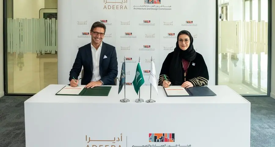 Adeera and the Architecture and Design Commission sign a partnership agreement to promote innovation