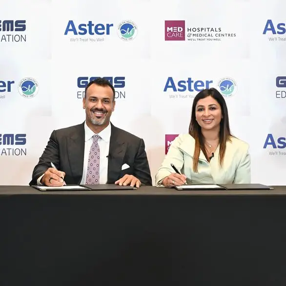 Aster DM Healthcare and GEMS Education partner to champion children’s health and wellbeing in schools across UAE