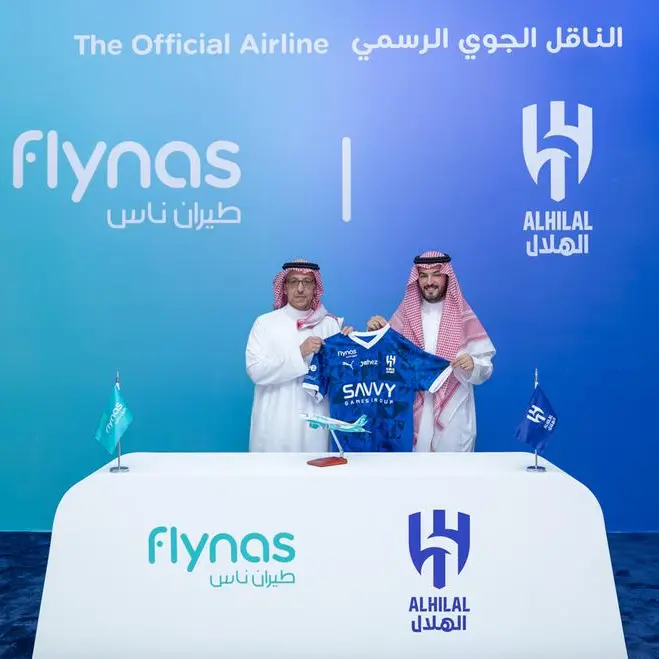 Flynas to be the official carrier of Al-Hilal Club with a Four-Season sponsorship contract