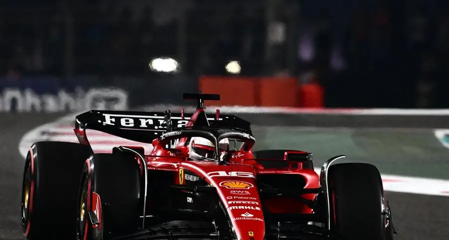 Leclerc fastest, Sainz crashes as Ferrari out-pace Mercedes