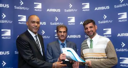 SalamAir announces induction of fourth A320neo aircraft to its fleet and the third from ALAFCO