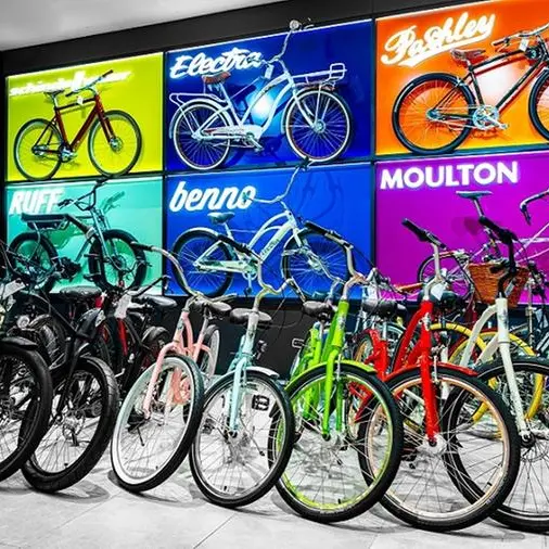 Electra Bicycle Company and Wowbikes unveil dedicated zones at Virgin Megastores in Dubai and Abu-Dhabi