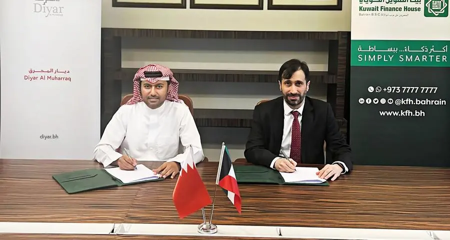 Kuwait Finance House-Bahrain partners with Diyar Al Muharraq to provide special finance offers for Al Naseem Villas