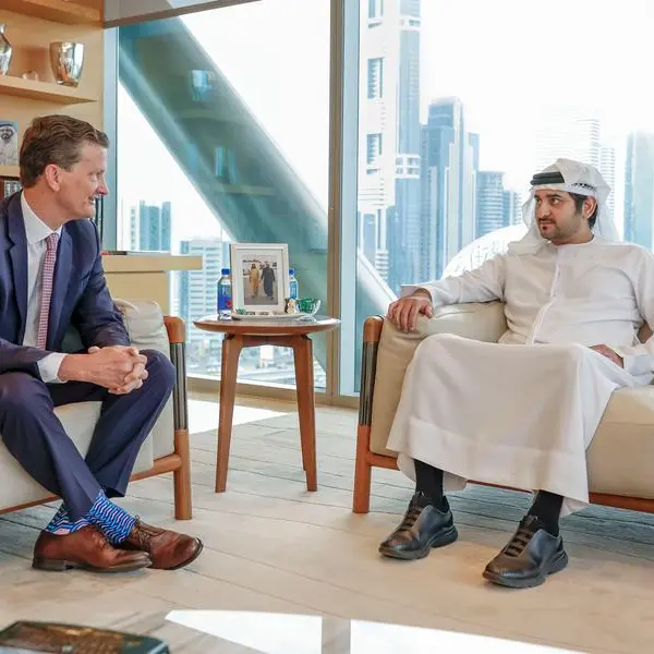 Maktoum bin Mohammed meets with Chairman of KPMG International