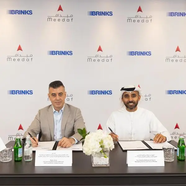 Brink’s and Meedaf forms strategic alliance to revolutionize cash and ATM operations in the UAE
