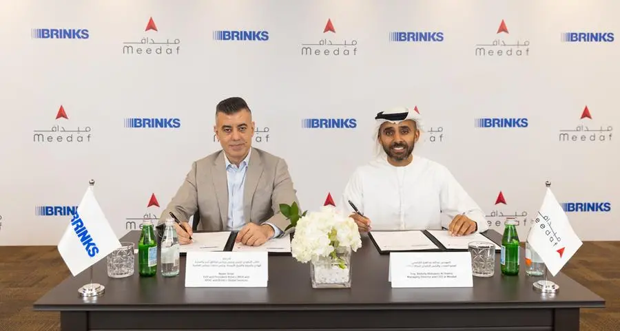 Brink’s and Meedaf forms strategic alliance to revolutionize cash and ATM operations in the UAE