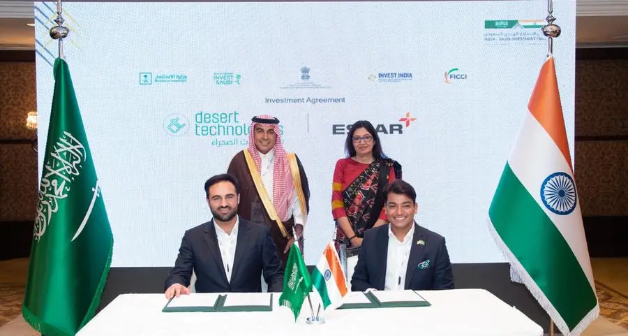 Essar Group and Desert Technologies sign MOU