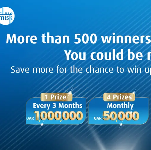 QIB rewards over 500 Misk account holders with over QAR 8mln in cash prizes