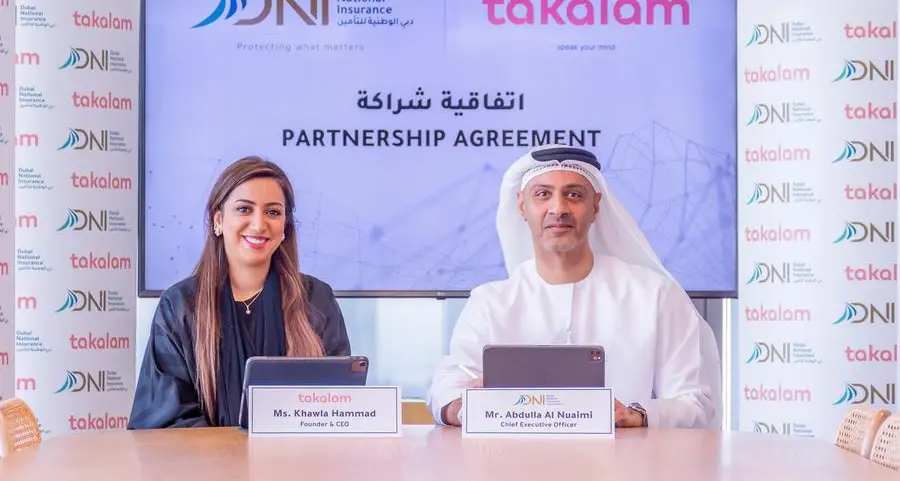 Dubai National Insurance launches new partnership with Takalam’s award-winning mental health platform