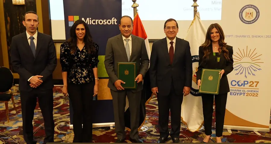 Microsoft partners with Egyptian Natural Gas Holding Company to co-develop EGAS sustainability roadmap