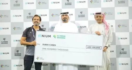 Nium and Al Fardan Exchange L.L.C. raise funds for Dubai Cares