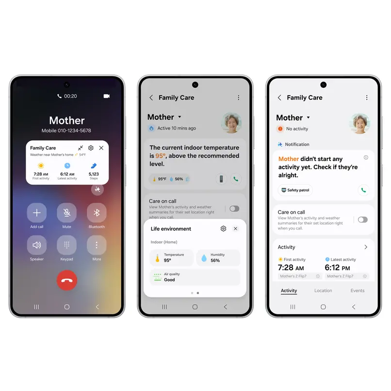 Samsung elevates experiences to care for users and their families with SmartThings update