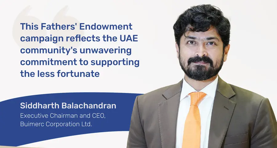 Buimerc Corporation Ltd. contributes AED 20mln endowment building in Dubai to the Fathers’ Endowment campaign