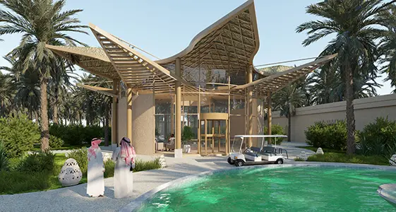ENVI Lodges offers design preview of ENVI Al Nakheel Lodge in Saudi’s UNESCO World Heritage listed Al Ahsa Oasis