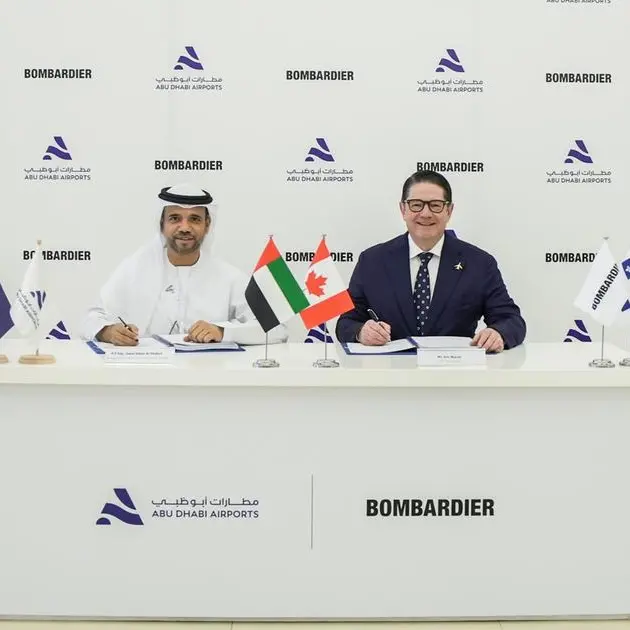 Abu Dhabi Airports signs with Bombardier to create first purpose-built service hub for business aircrafts in the UAE
