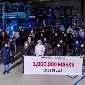 Honeywell and Mubadala subsidiary reach production milestone of one million N95 Masks in the UAE