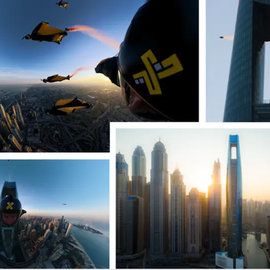 Ciel Dubai Marina launches sky-high aerial stunt with XDubai to celebrate landmark opening