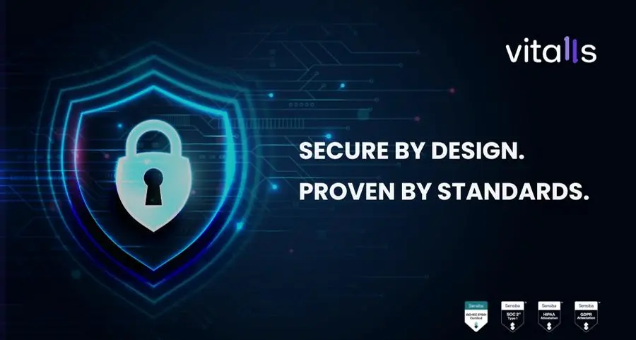 Vitalls: Setting a new global benchmark for privacy and security in digital health