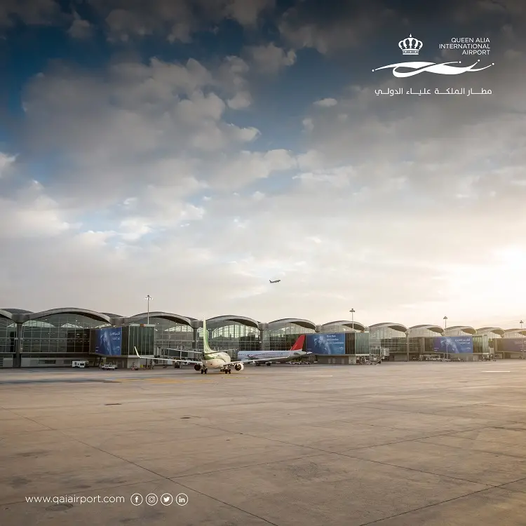 Queen Alia International Airport receives 784,992 passengers in January 2025