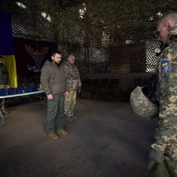 Zelenskiy meets troops near front lines in east Ukraine