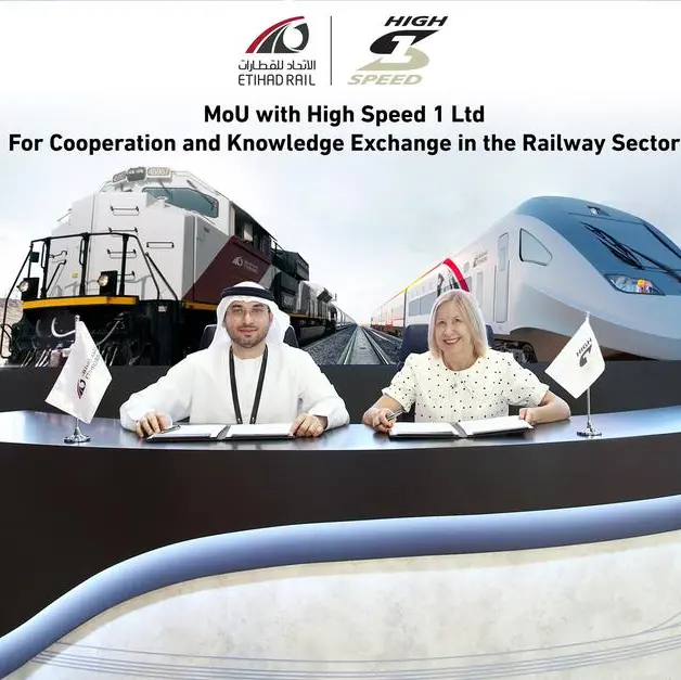 Etihad Rail signs three MoUs with European companies to exchange knowledge and expertise in the railway sector