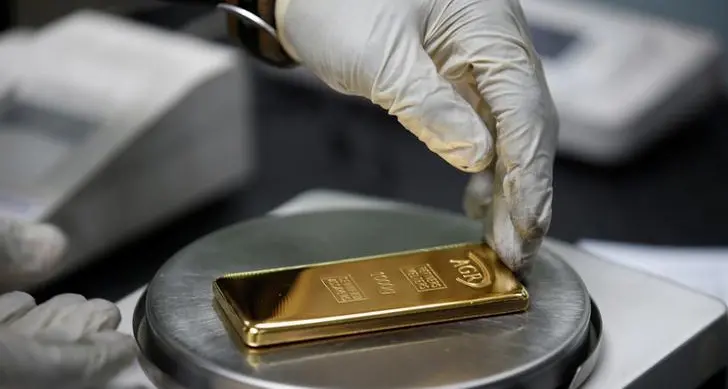 Gold eases as dollar firms; focus on Fed cues, US data