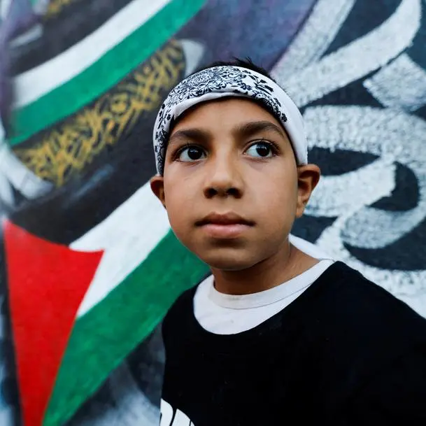 Gaza children breakdance to kick stress away