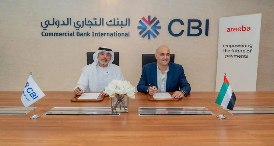 Commercial Bank International partners with areeba to enhance fintech payment solutions in the UAE