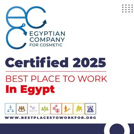 Egyptian Company for Cosmetics certified as one of the Best Places to Work in Egypt for 2025